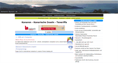 Desktop Screenshot of kanaren-portal.de